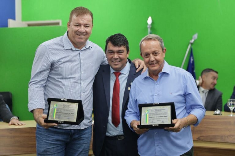 Presidente Gilsão Meu Povo recebe título de cidadão honorário em Aragoiânia