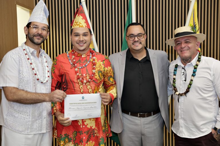 Câmara de Aparecida homenageia a cultura e religiosidade Afro-Ameríndias